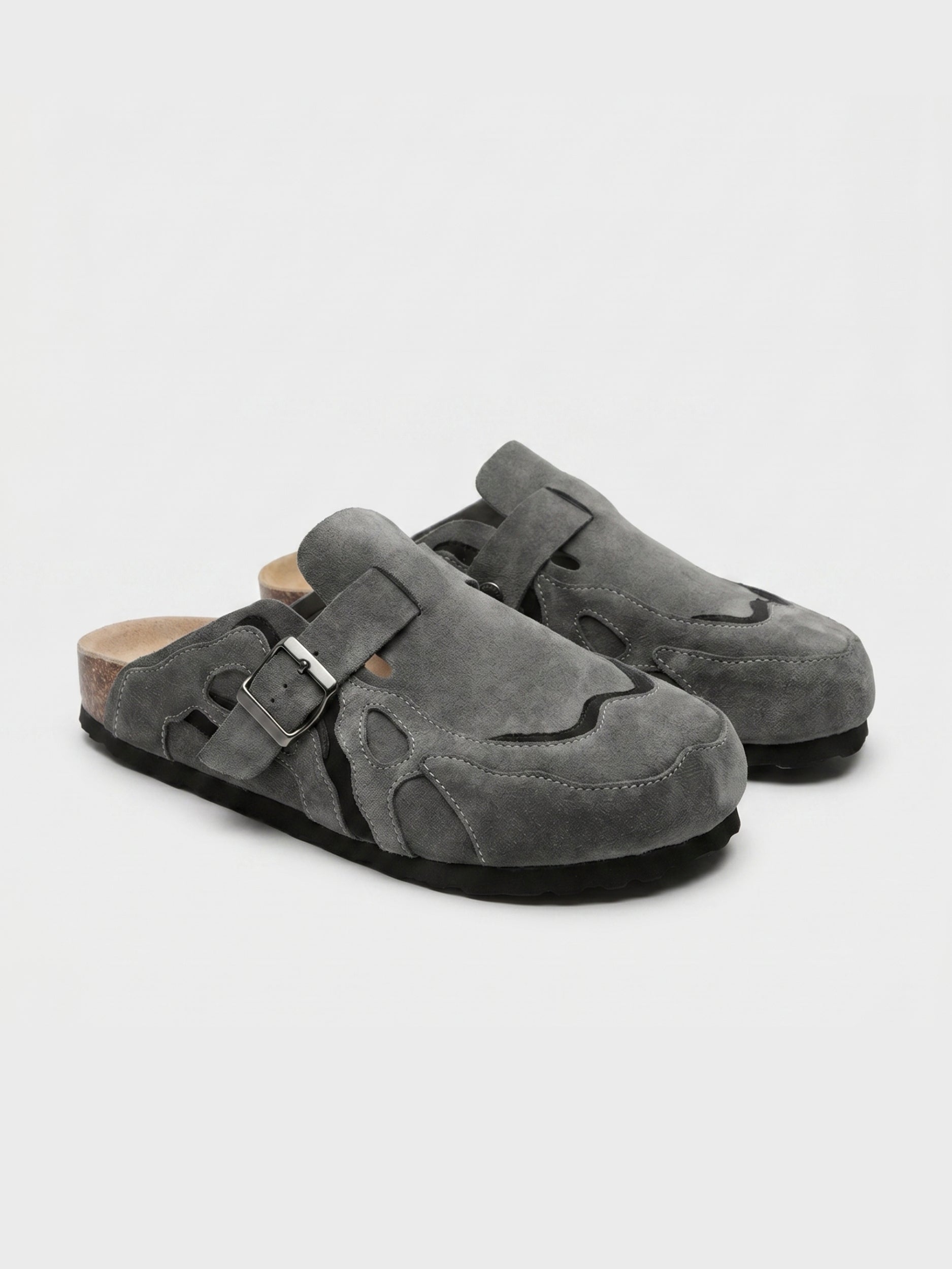 Faliste chodaki - DCRB Wavey Clogs - Grey