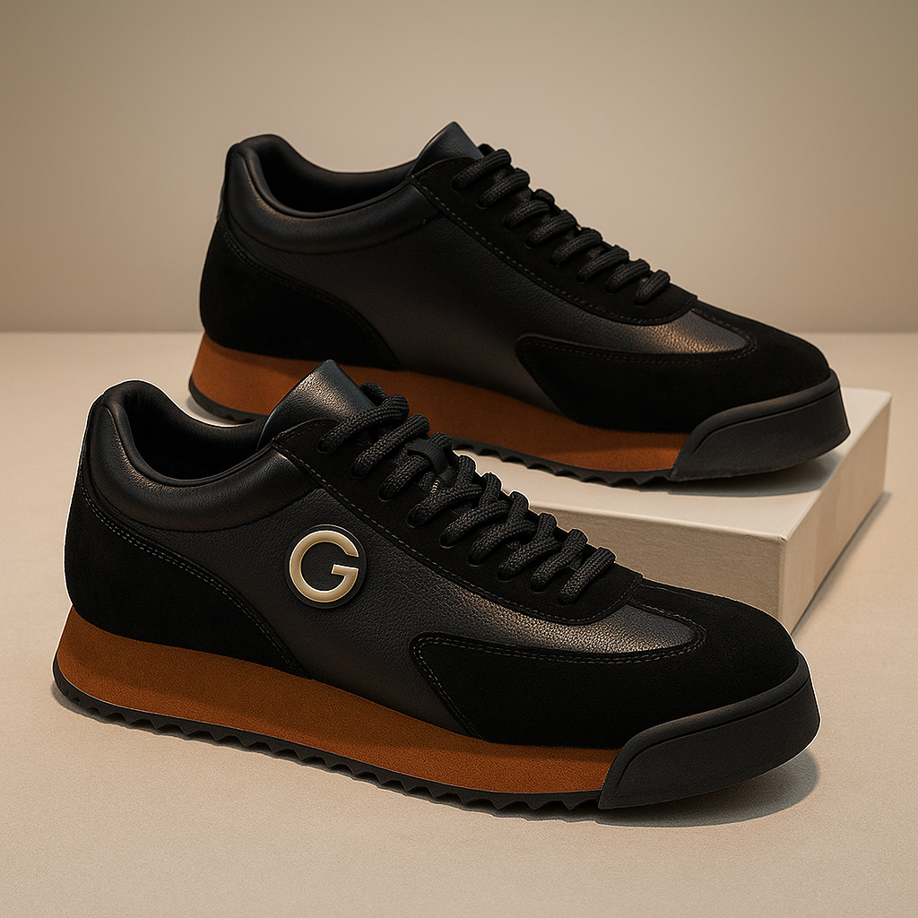 Eleganckie Buty Skórzane