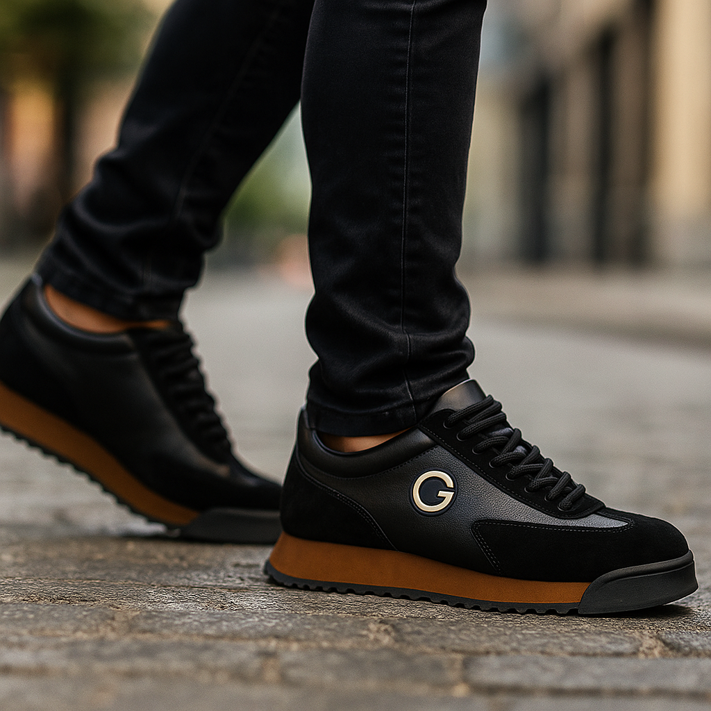 Eleganckie Buty Skórzane
