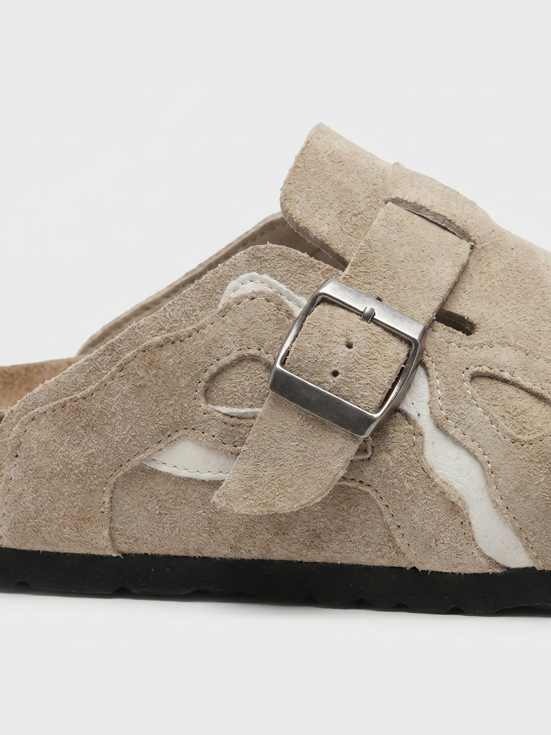 Faliste chodaki - DCRB Wavey Clogs - Beige