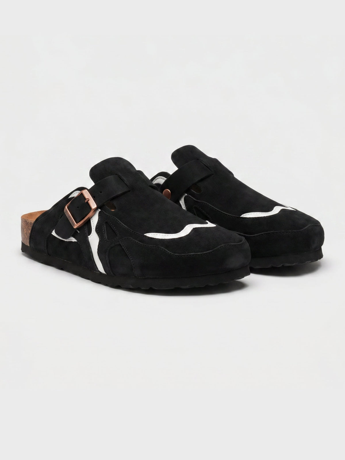 Faliste chodaki - DCRB Wavey Clogs - Black