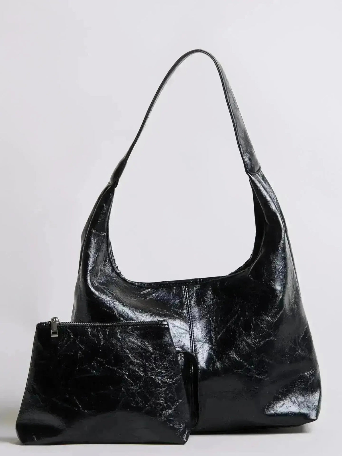 SKARLET | Postarzana Skórzana Torba Shopper