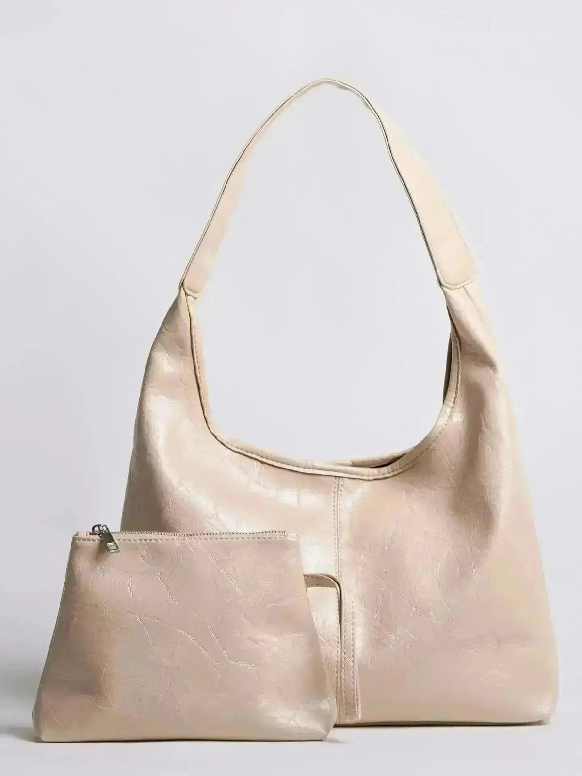 SKARLET | Postarzana Skórzana Torba Shopper
