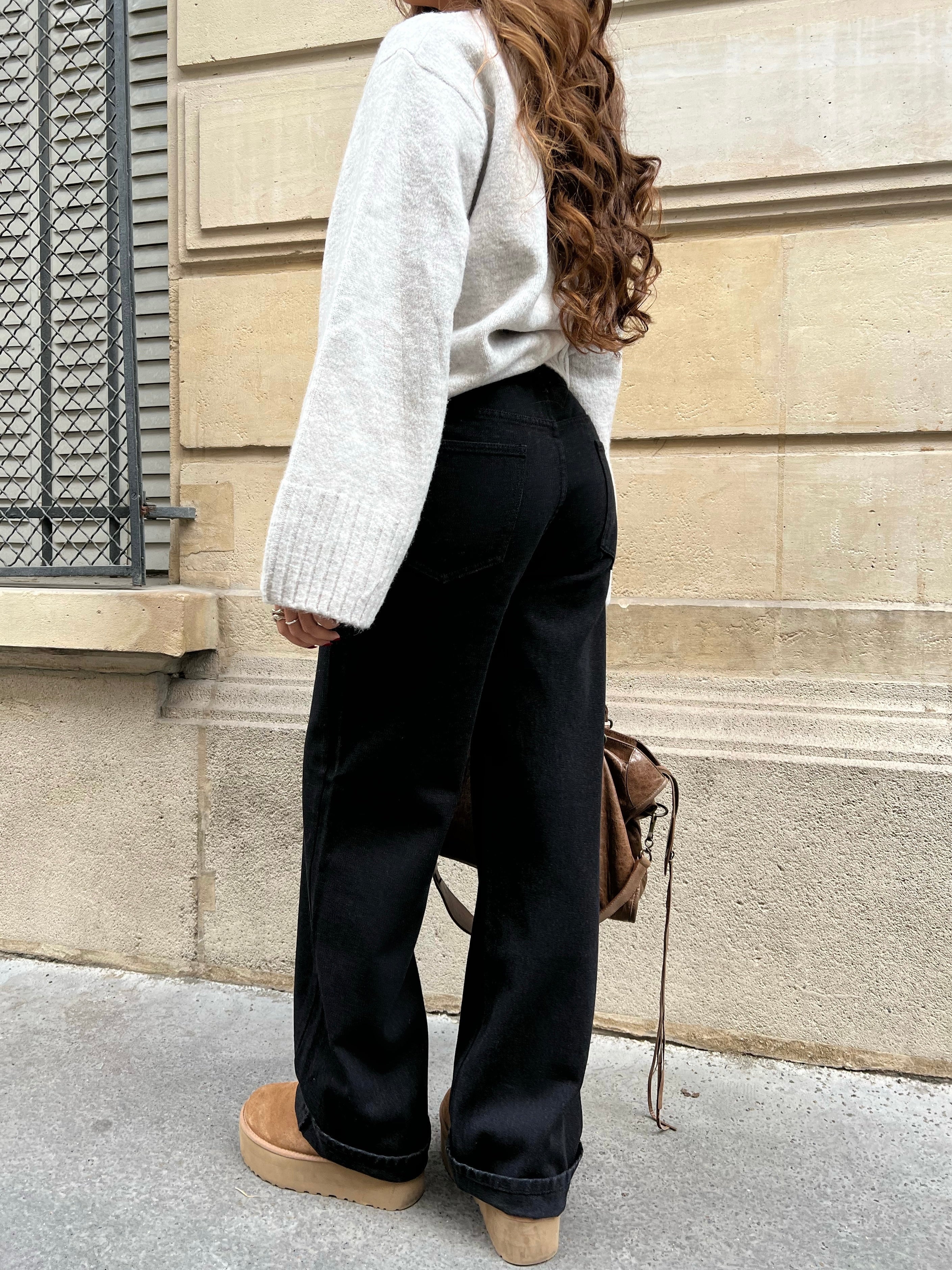 Jolie jeansy – Czarne