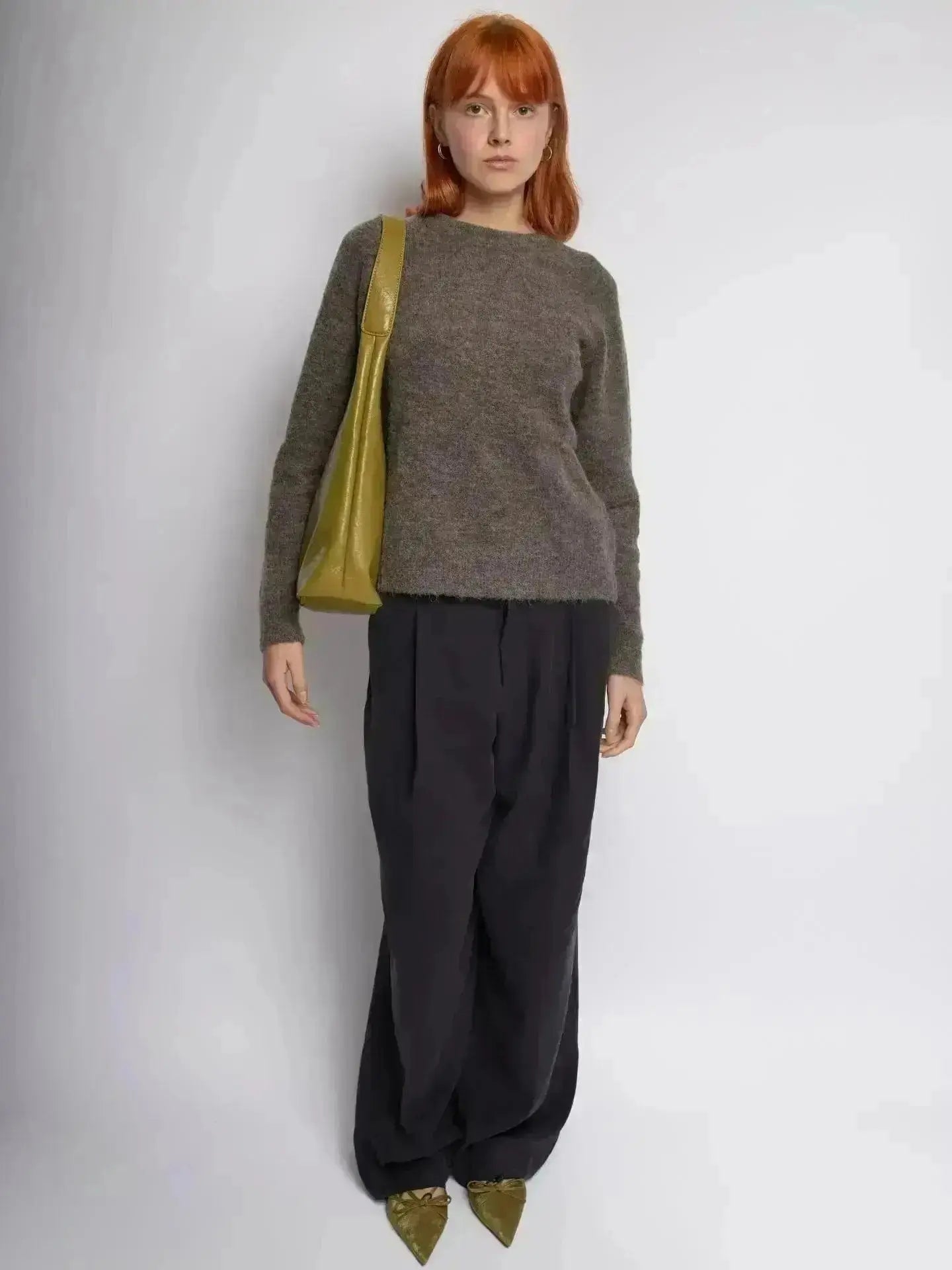 SKARLET | Postarzana Skórzana Torba Shopper