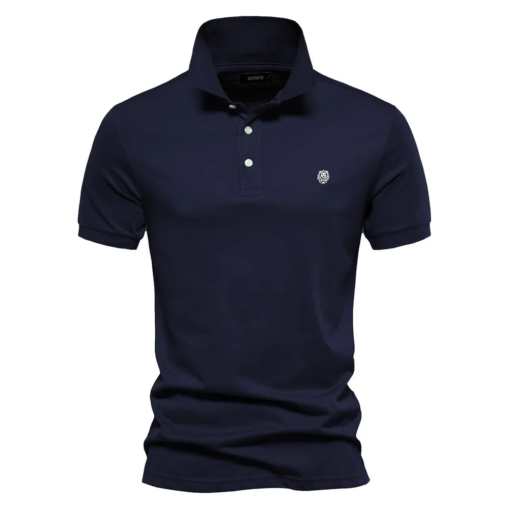 Stylowa bawełniana koszulka polo