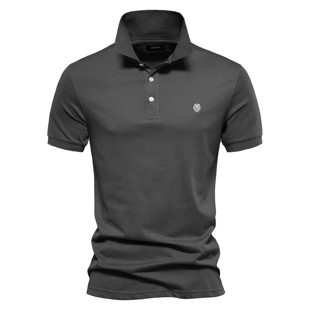 Stylowa bawełniana koszulka polo
