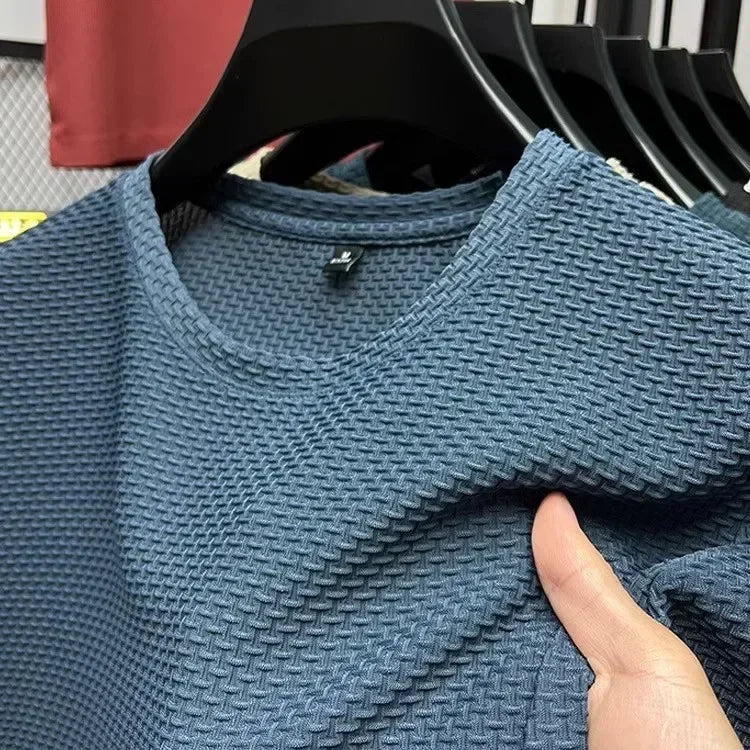 Elegancki męski T-shirt
