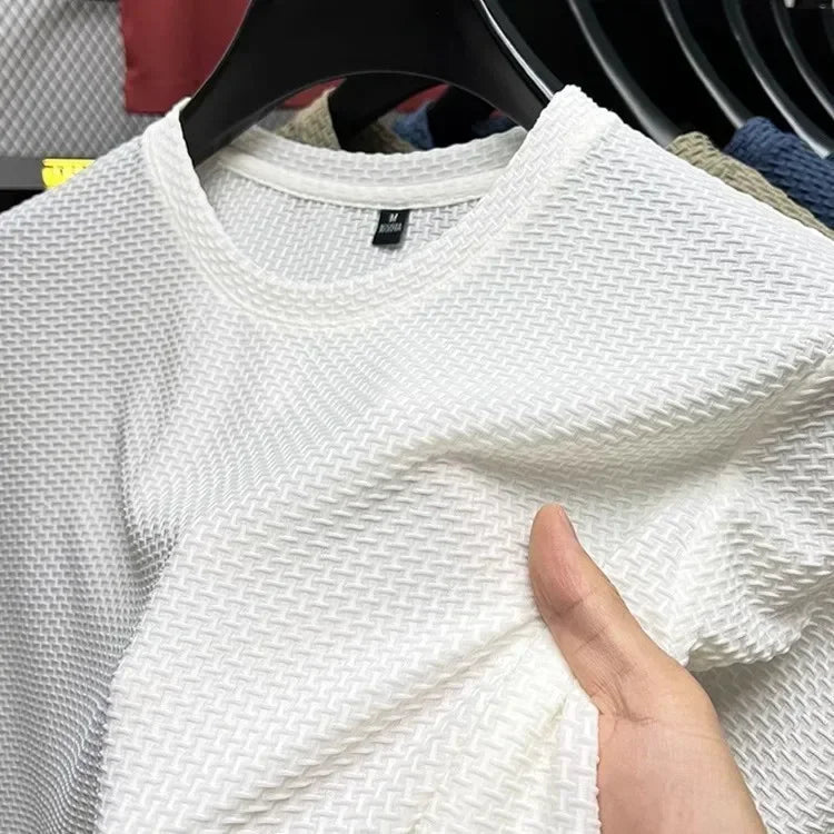 Elegancki męski T-shirt