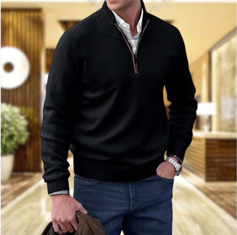 Modern Zip Sweater