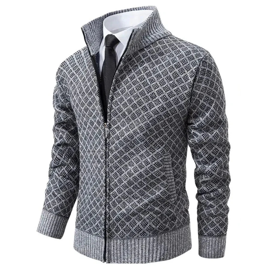 Luxury casual men's cardigan