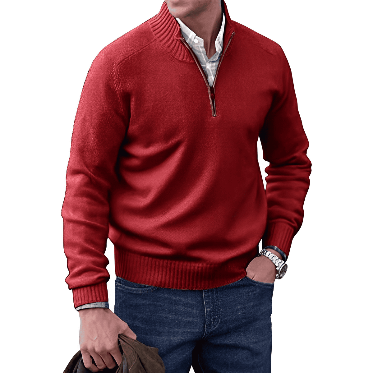 Modern Zip Sweater