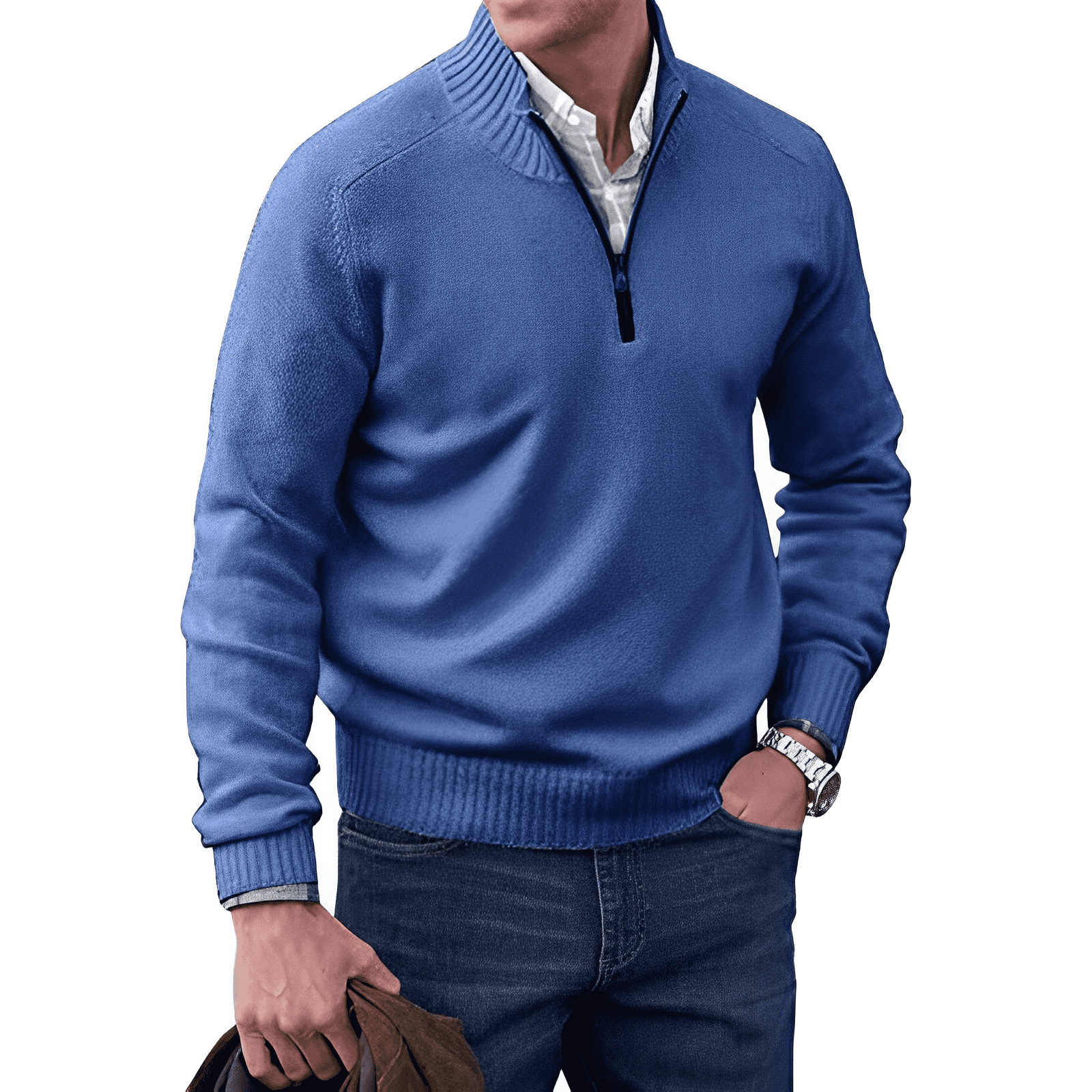Modern Zip Sweater
