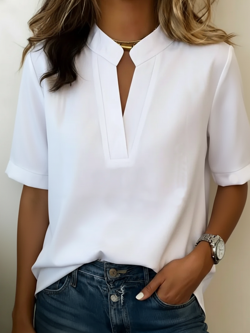 Zamoyskimoda | Elegancka koszulka z krótkim rękawem (TYLKO TERAZ 1+1 GRATIS!)