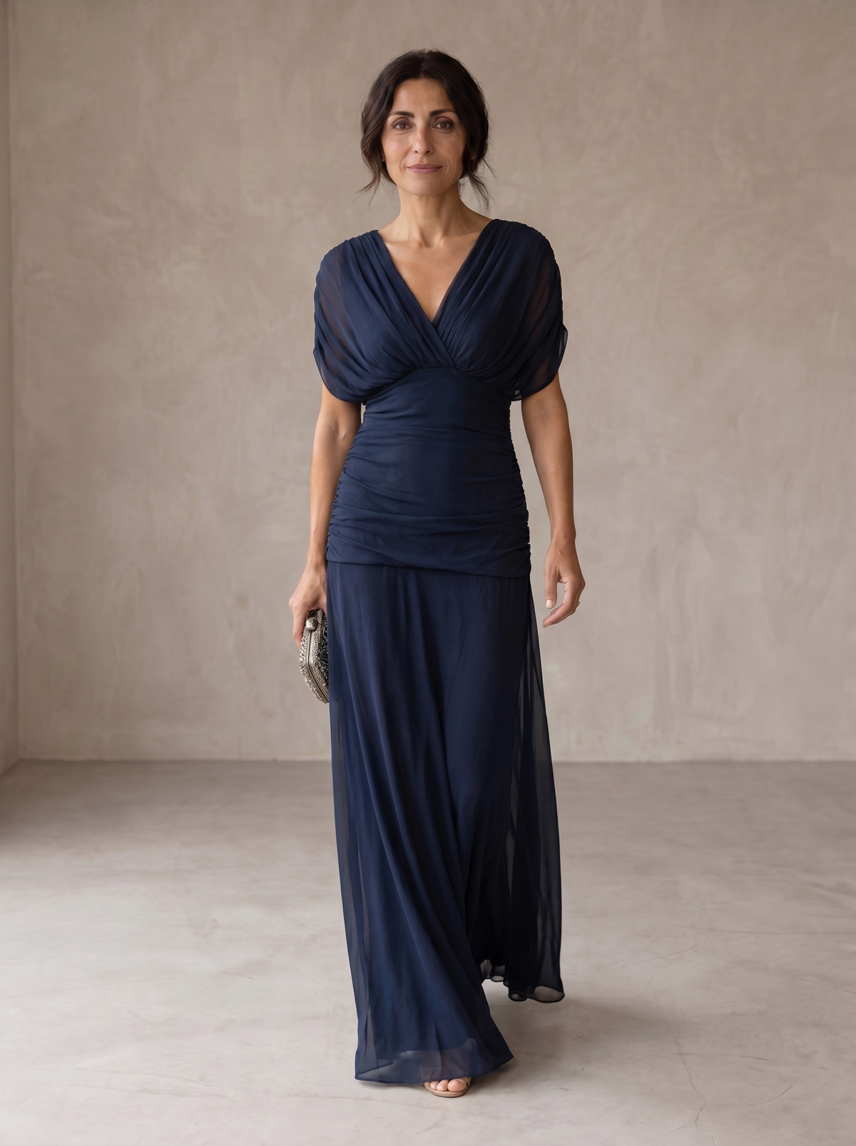 Amelia | Elegancka Niebieska Sukienka