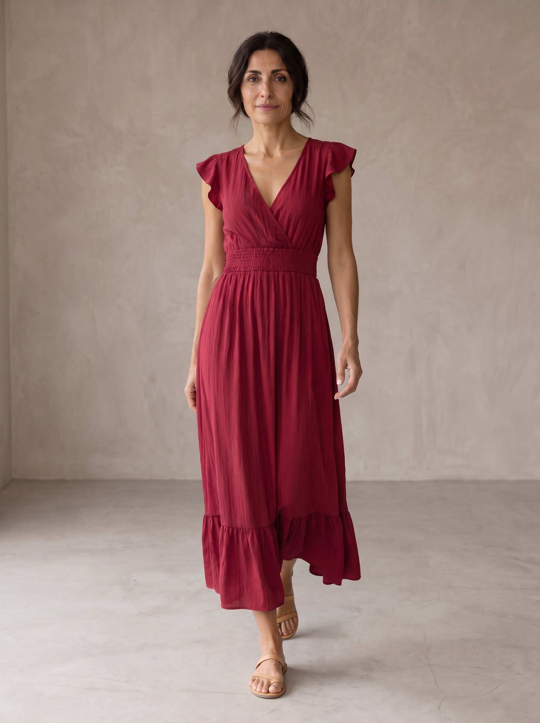 Karolina | Elegancka Zwiewna Sukienka