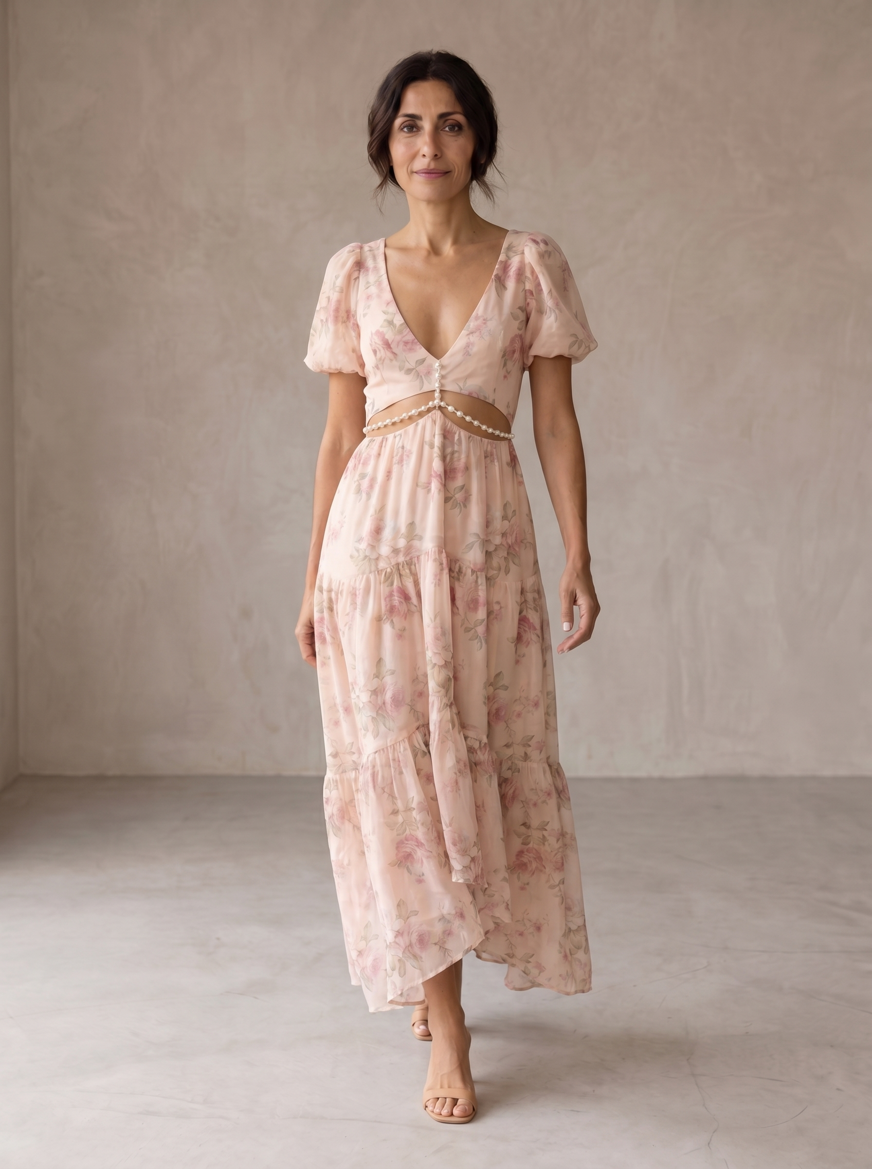 Lilianna | Elegancka Zwiewna Sukienka