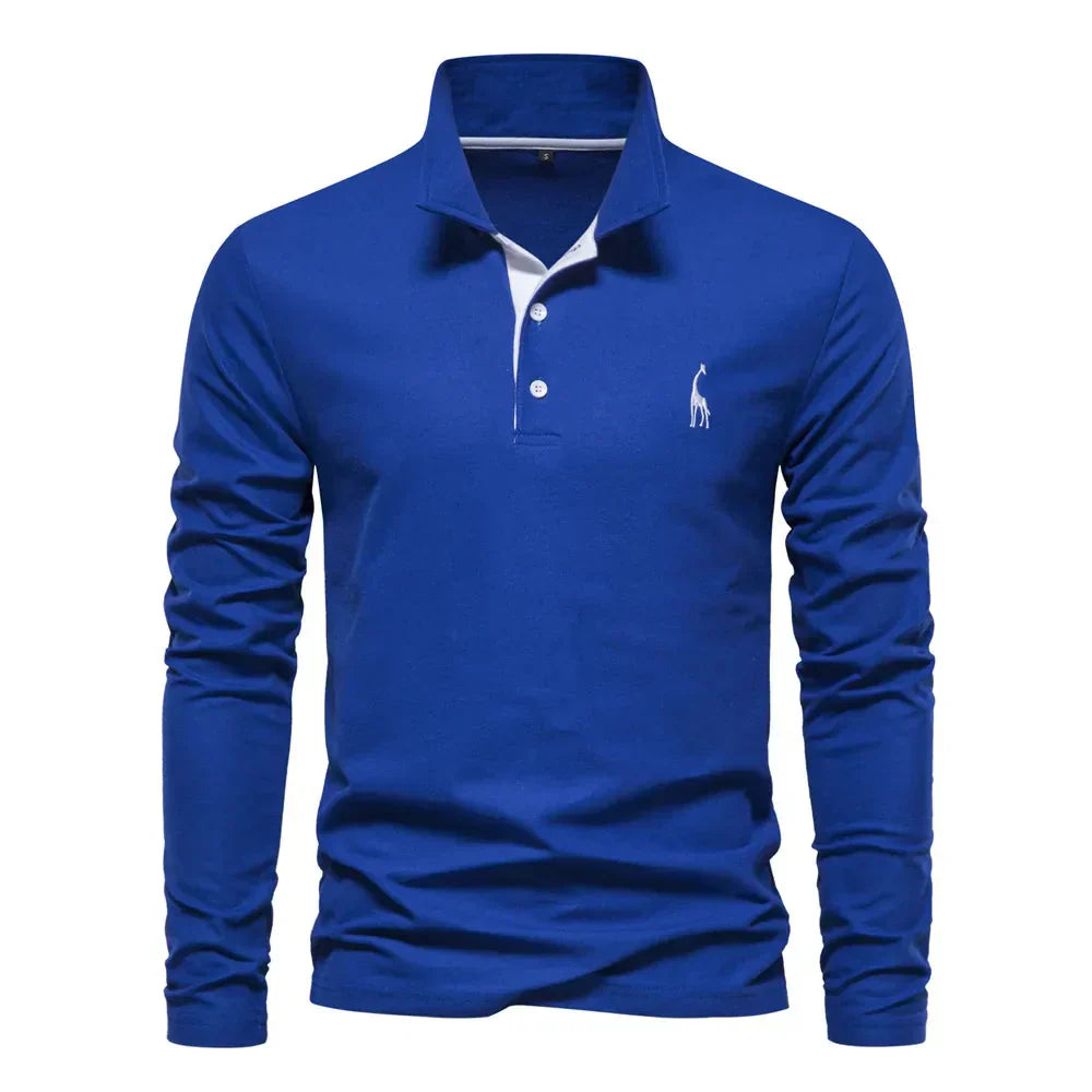 Long-Sleeved Polo