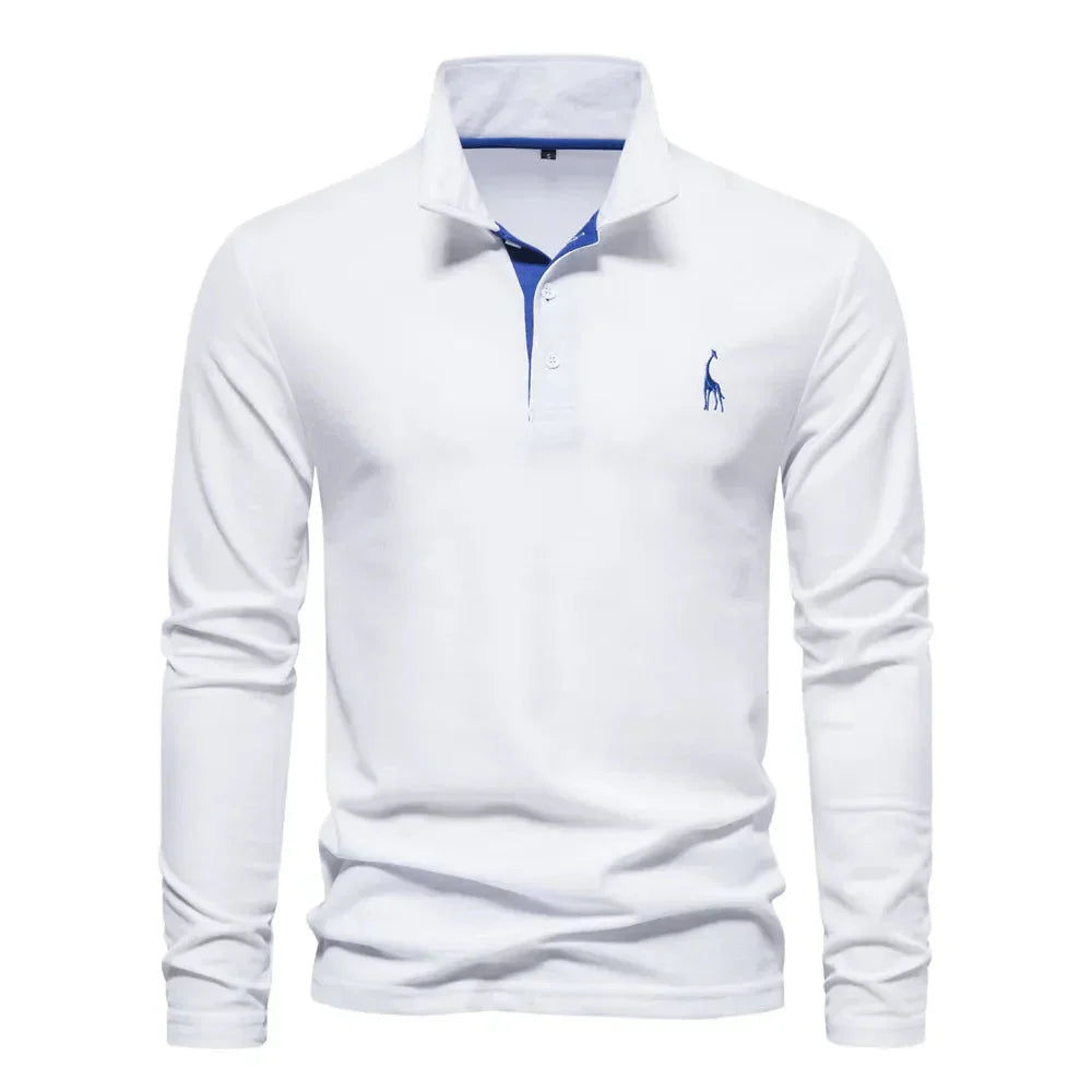 Long-Sleeved Polo