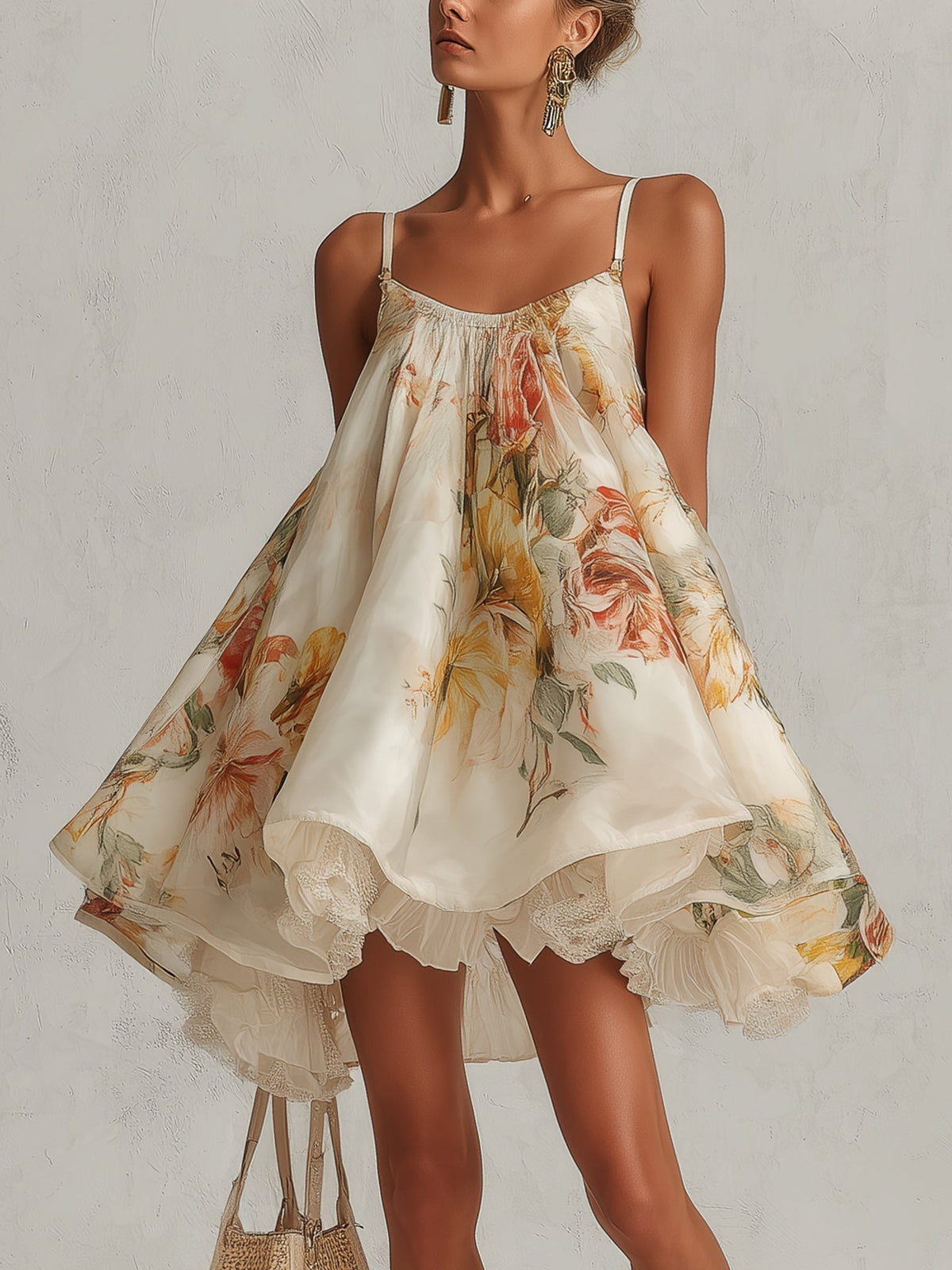 RADOSŁAWA | Organza w letnie kwiaty