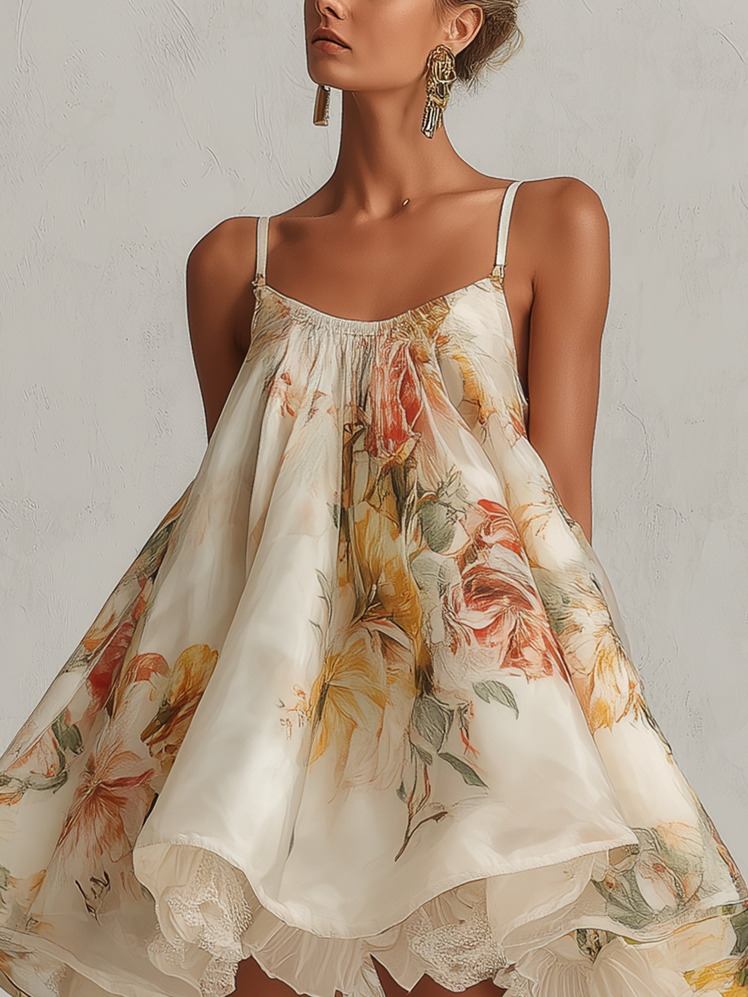 RADOSŁAWA | Organza w letnie kwiaty