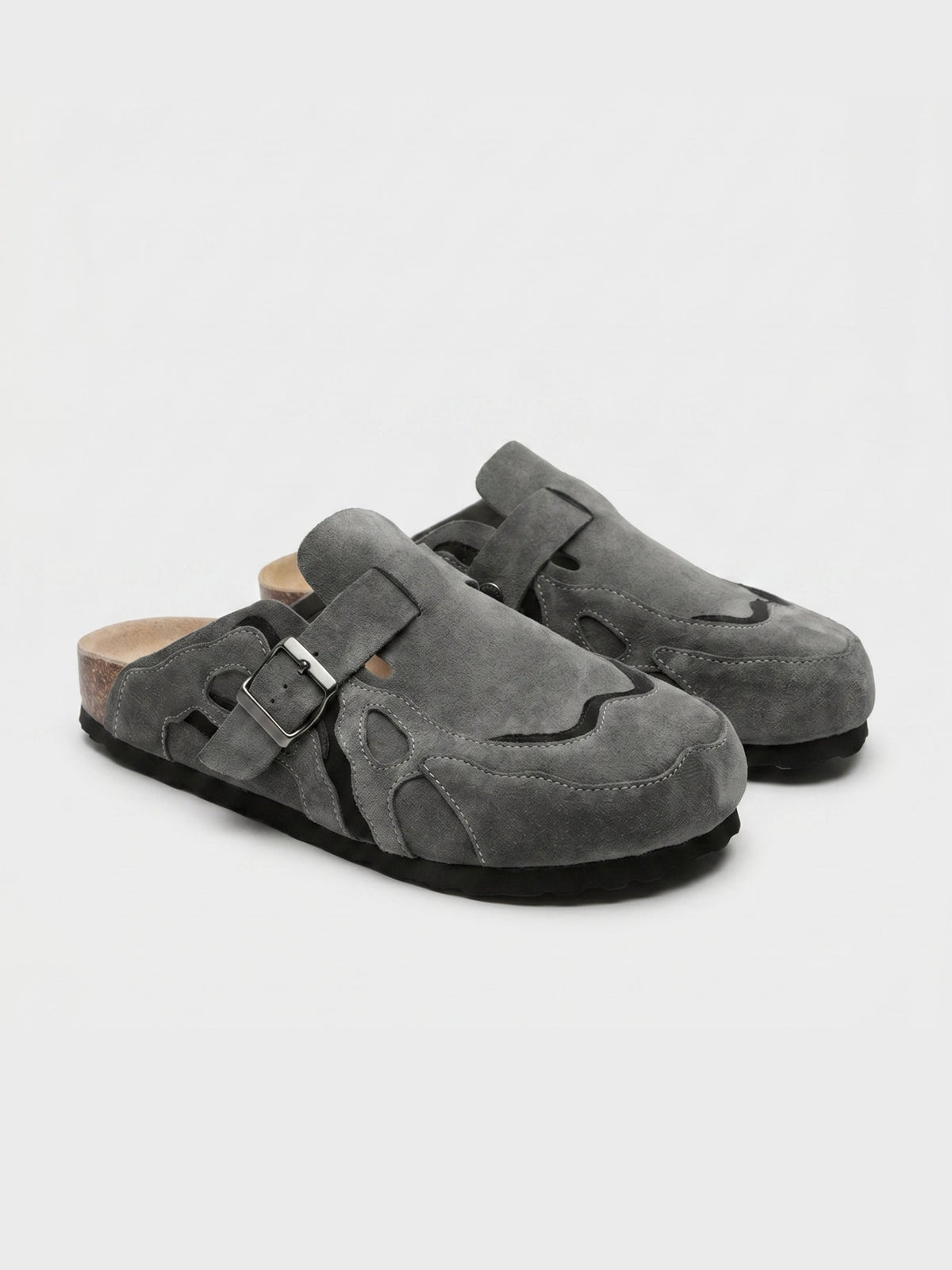 Faliste chodaki - DCRB Wavey Clogs - Grey