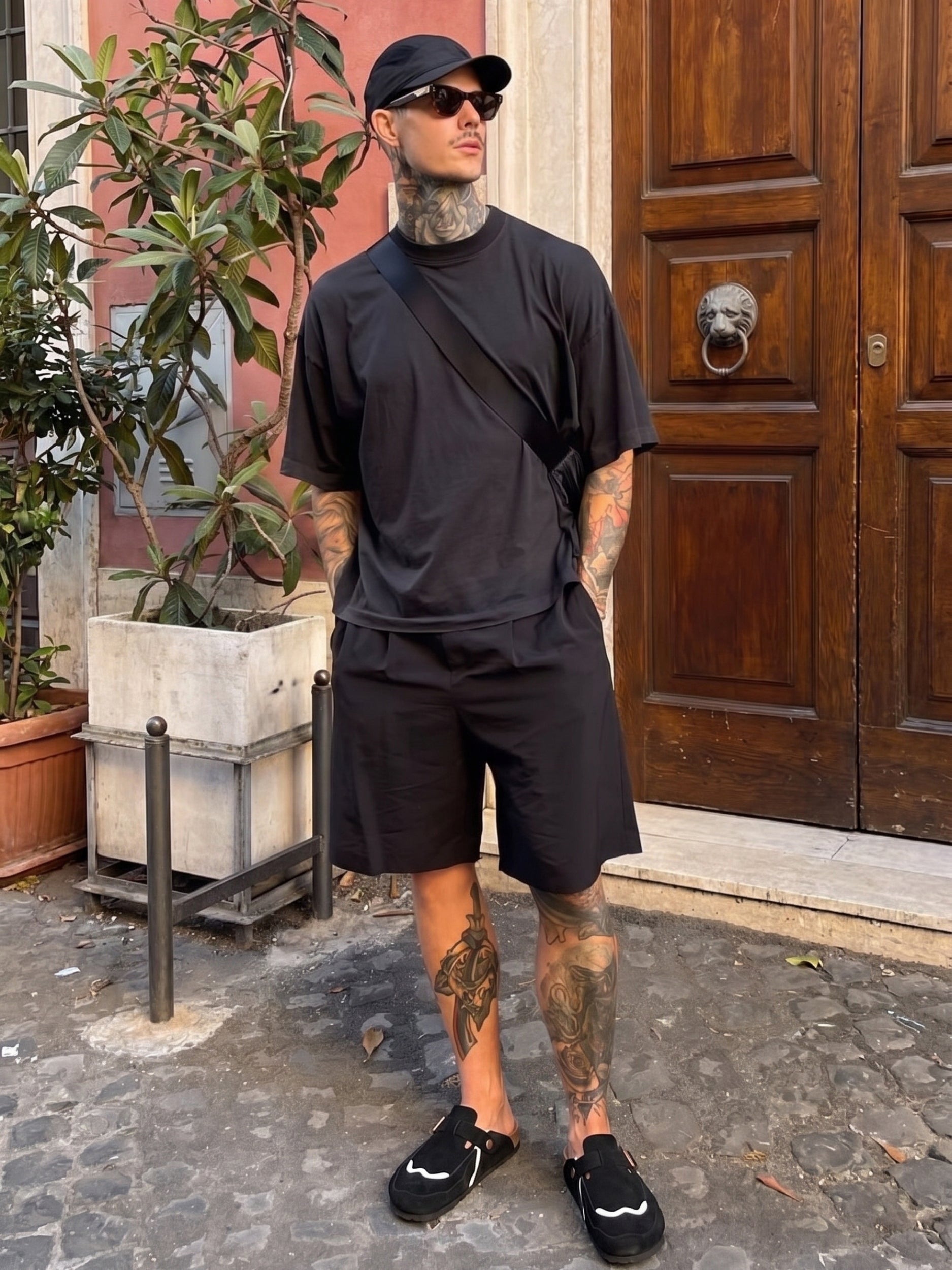 Faliste chodaki - DCRB Wavey Clogs - Black