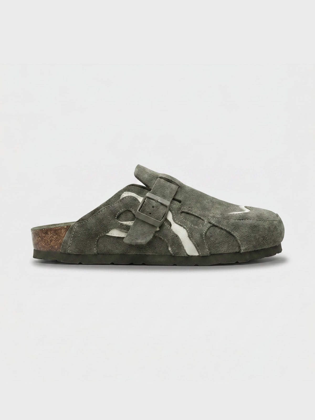 Faliste chodaki - DCRB Wavey Clogs - Ash Grey
