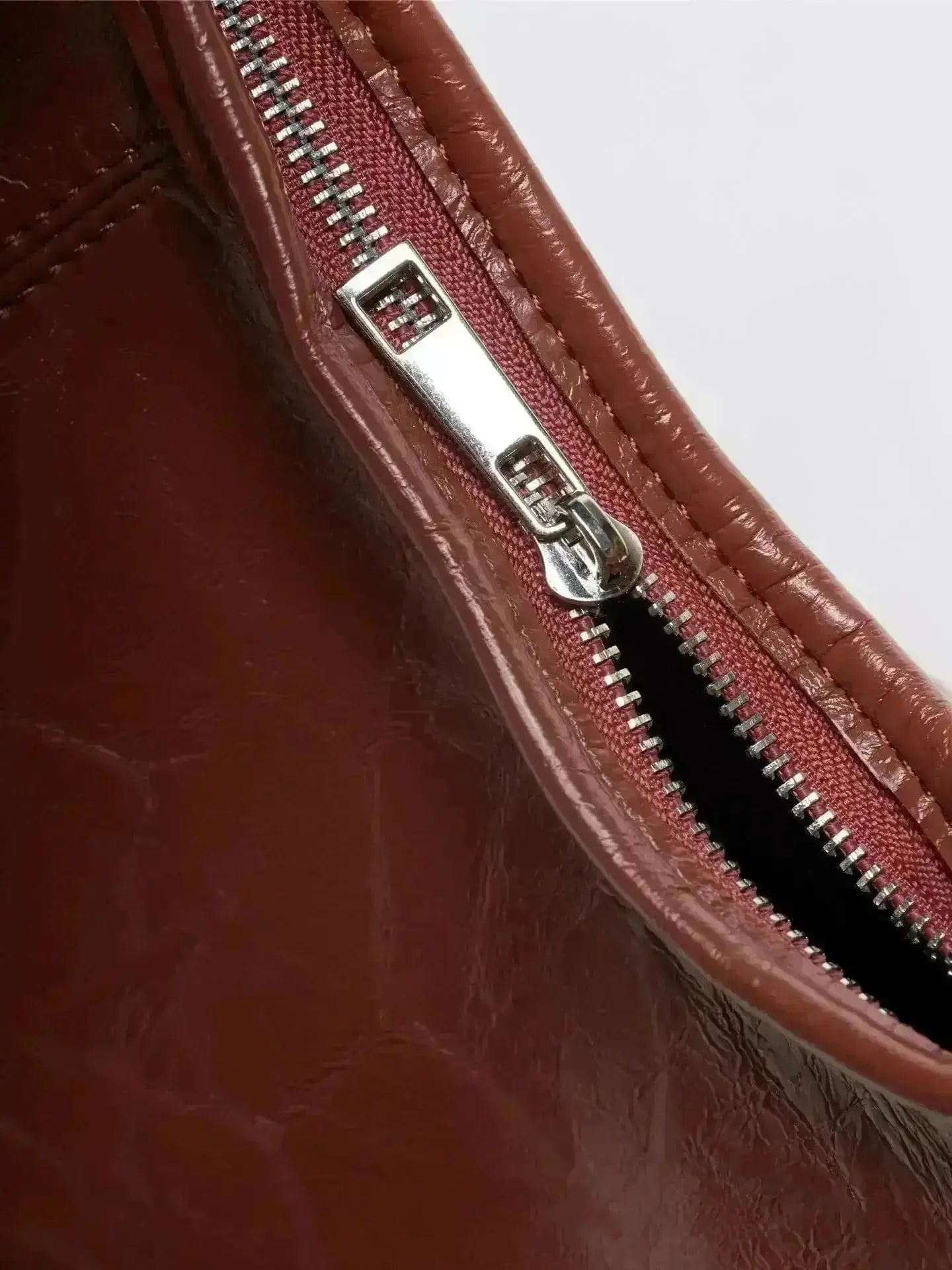 SKARLET | Postarzana Skórzana Torba Shopper