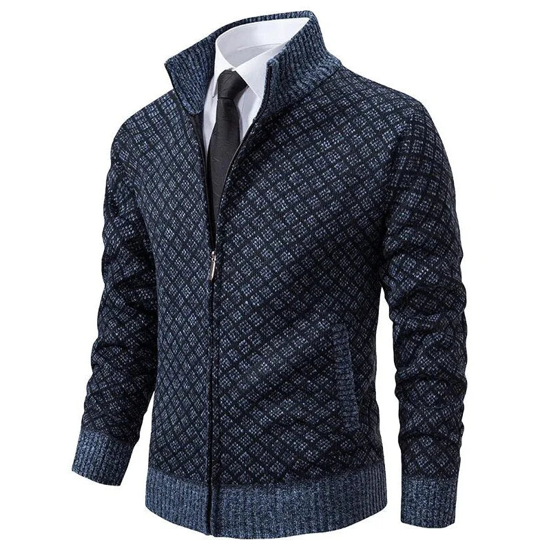 Luxury casual men's cardigan