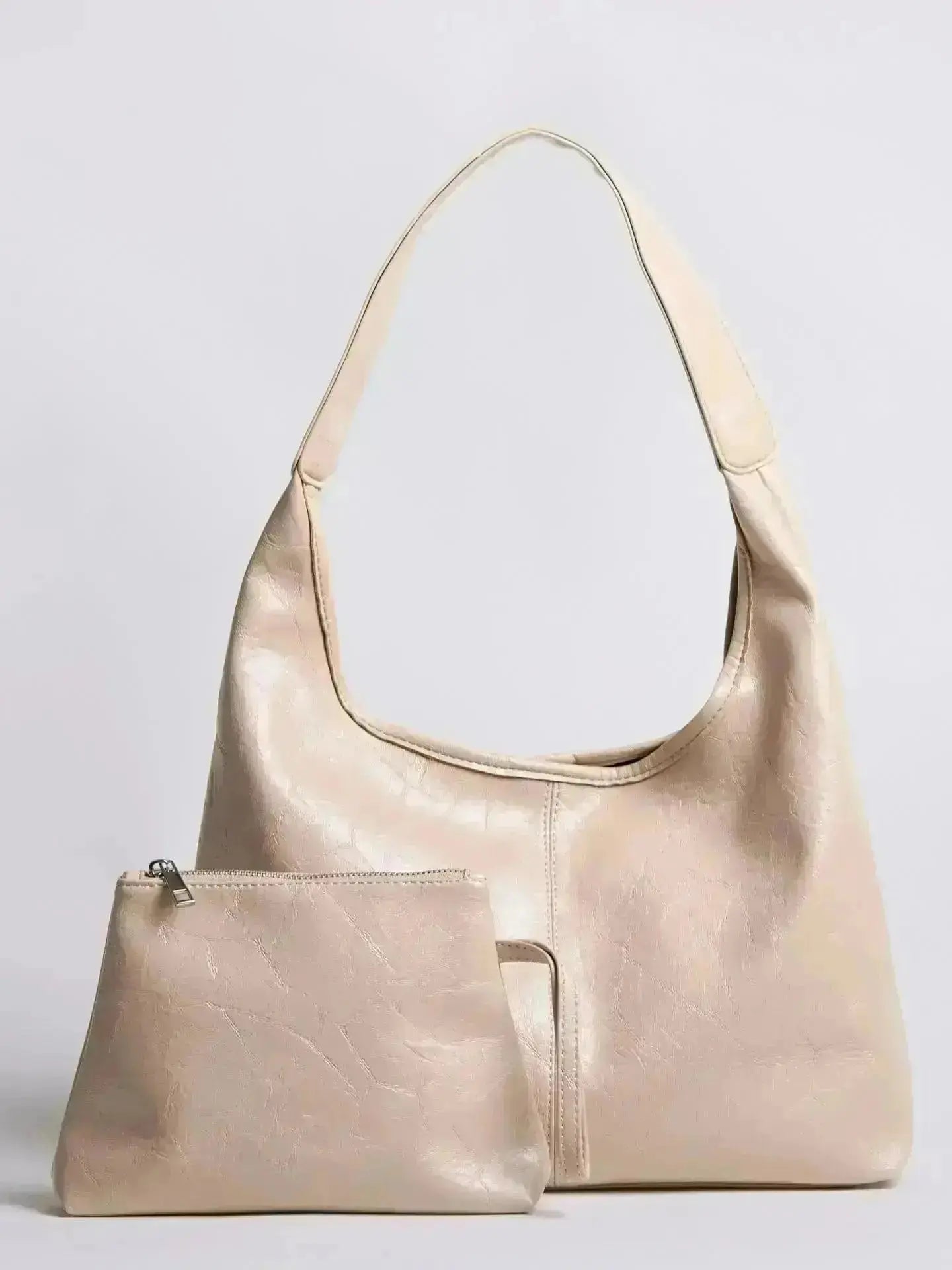 SKARLET | Postarzana Skórzana Torba Shopper
