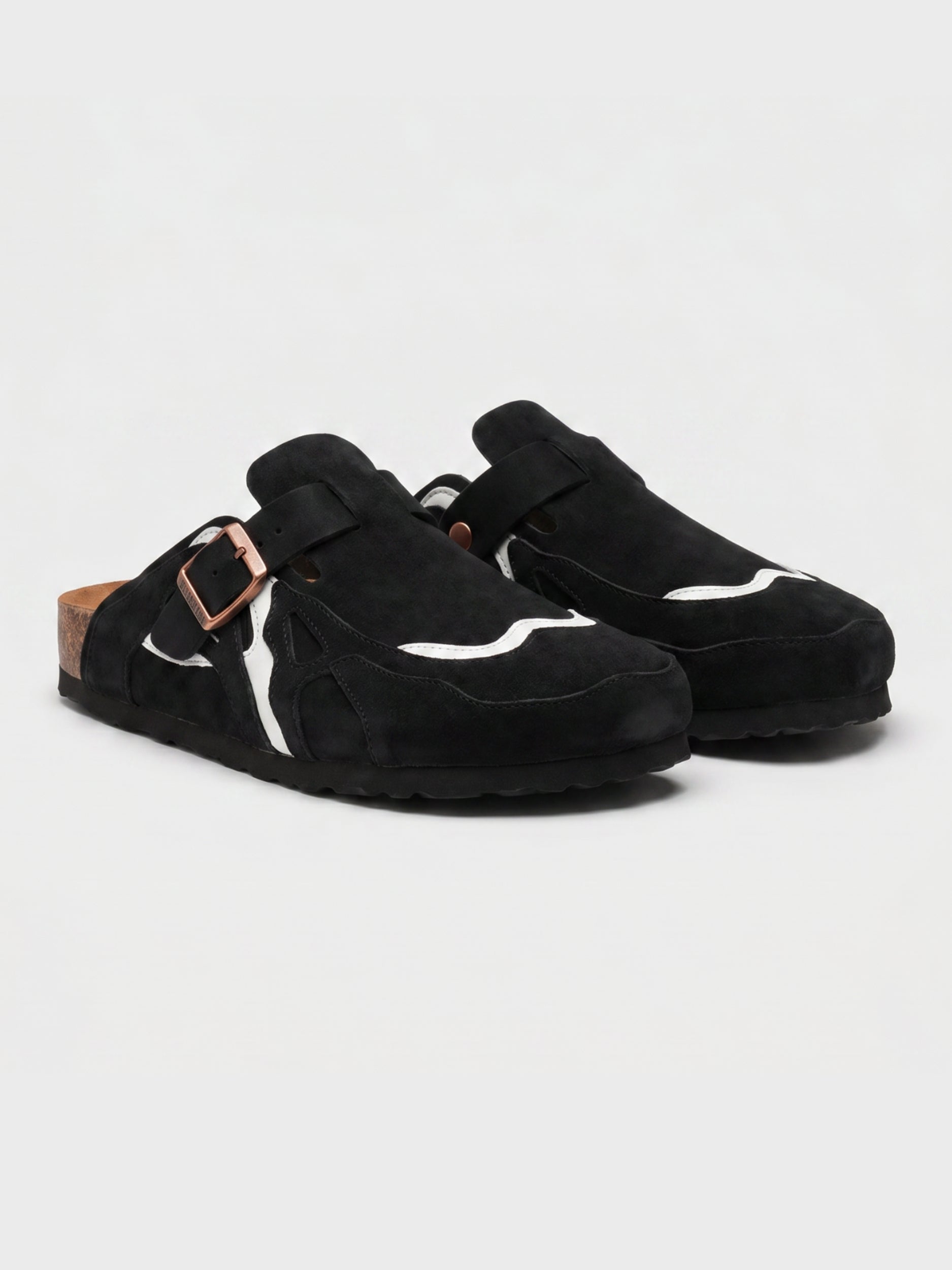 Faliste chodaki - DCRB Wavey Clogs - Black