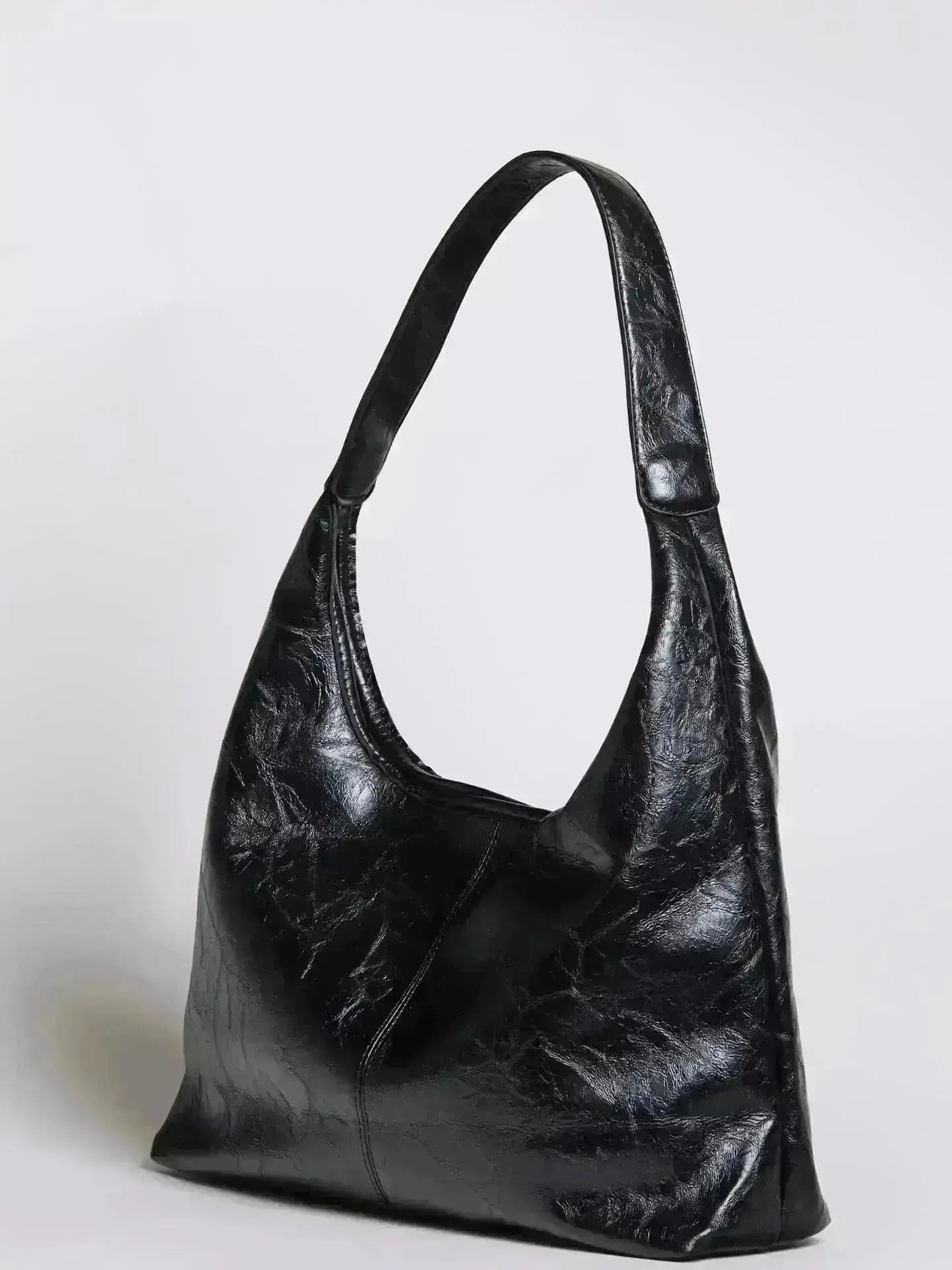 SKARLET | Postarzana Skórzana Torba Shopper
