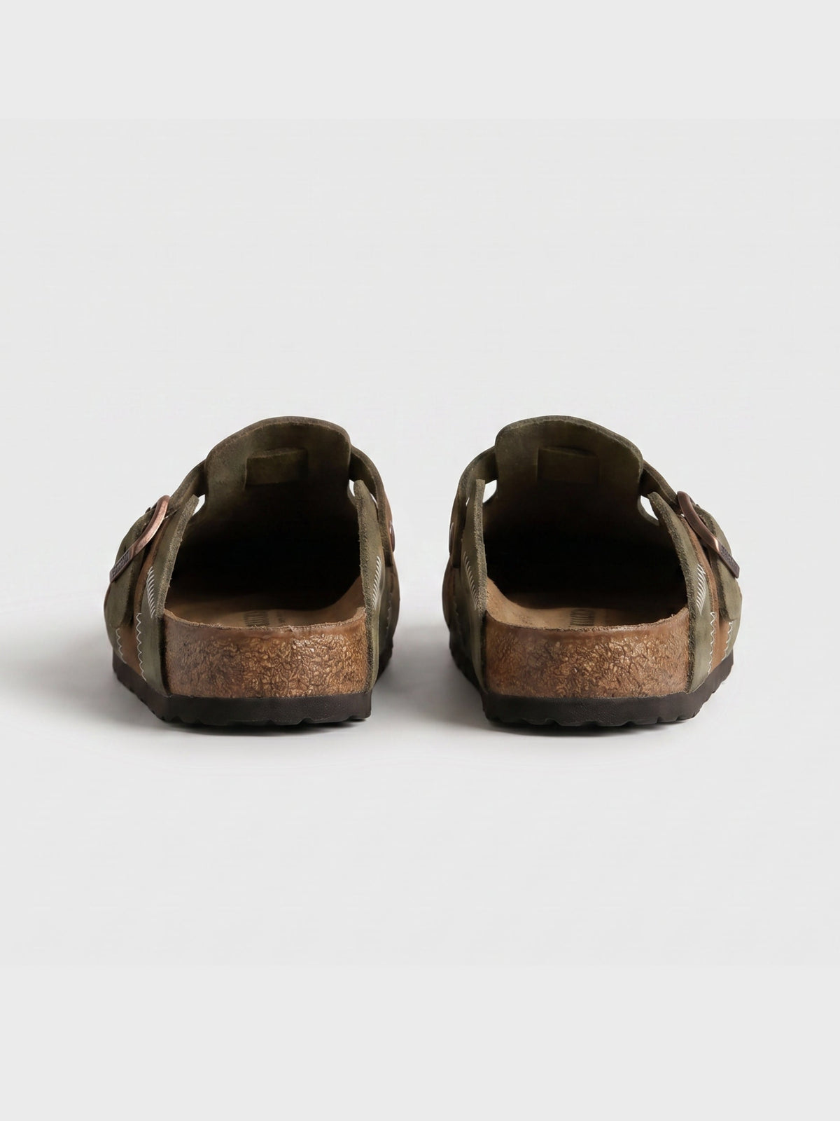 Faliste chodaki - DCRB Wavey Clogs - Army Green