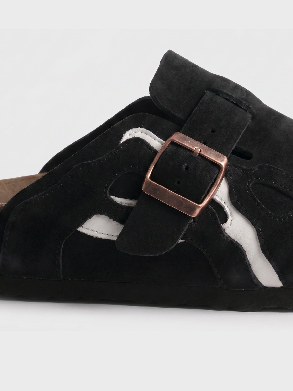 Faliste chodaki - DCRB Wavey Clogs - Black