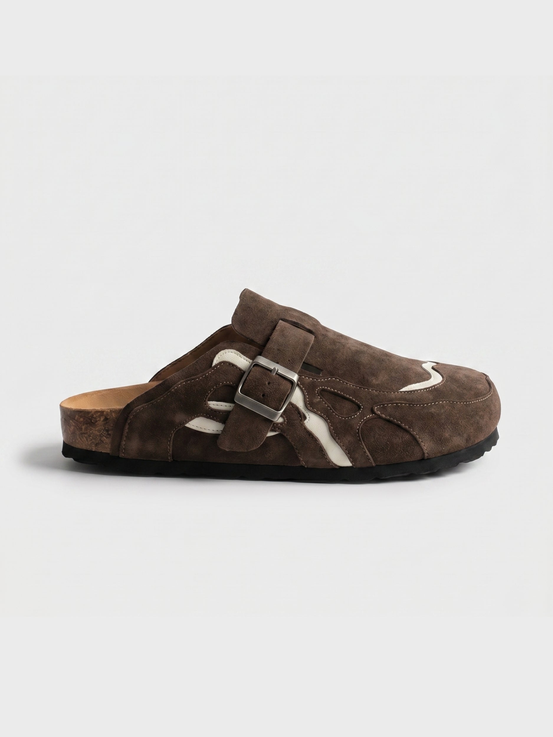 Faliste chodaki - DCRB Wavey Clogs - Grey