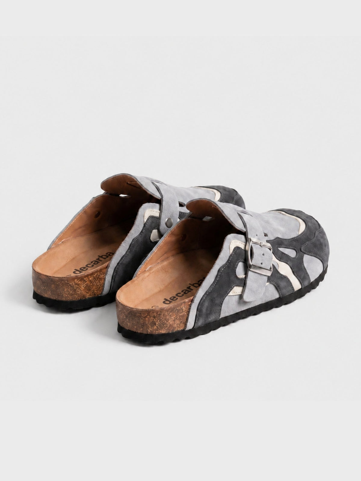 Faliste chodaki - DCRB Wavey Clogs - Ash Grey