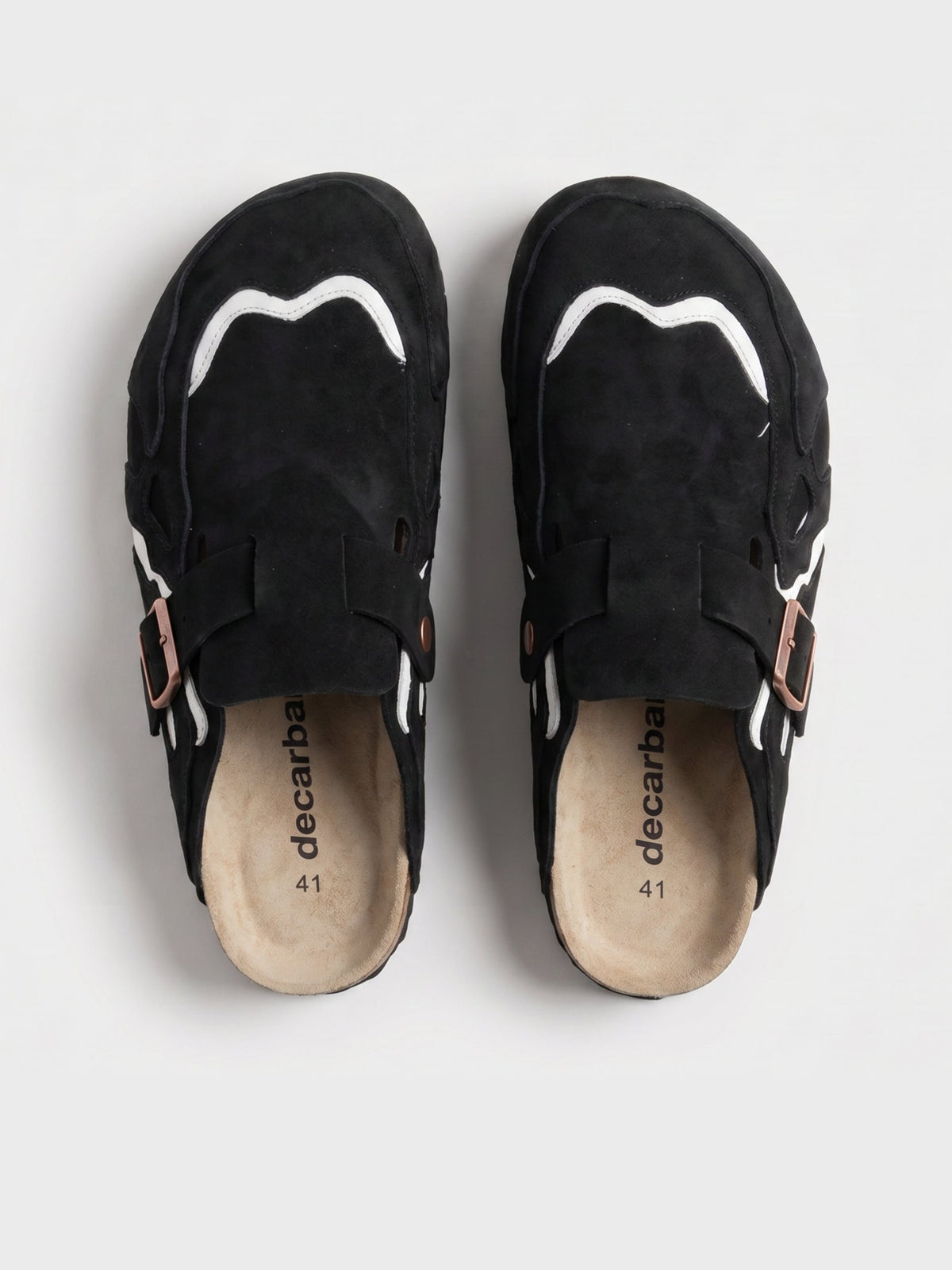 Faliste chodaki - DCRB Wavey Clogs - Black