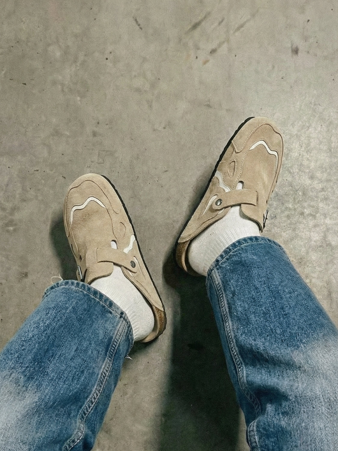 Faliste chodaki - DCRB Wavey Clogs - Grey