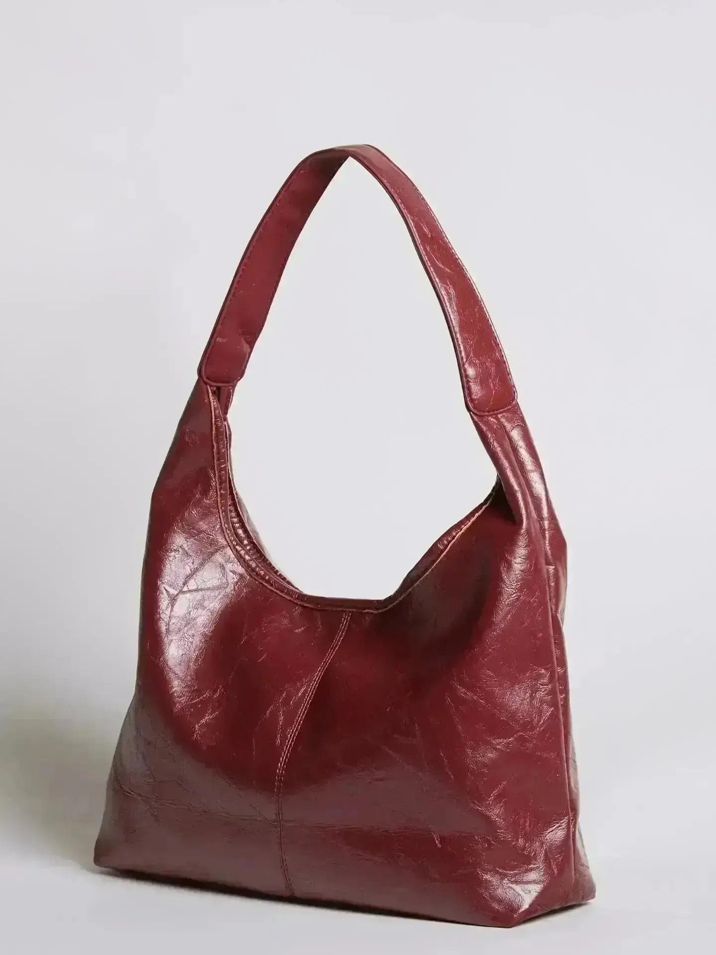 SKARLET | Postarzana Skórzana Torba Shopper