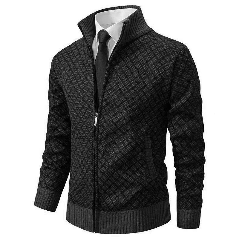 Luxury casual men's cardigan