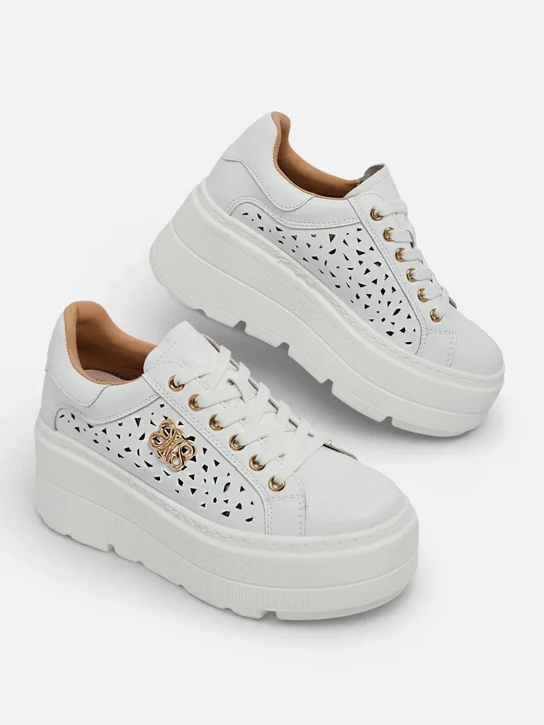 Sneakersy Sportowe Atelle Skórzane