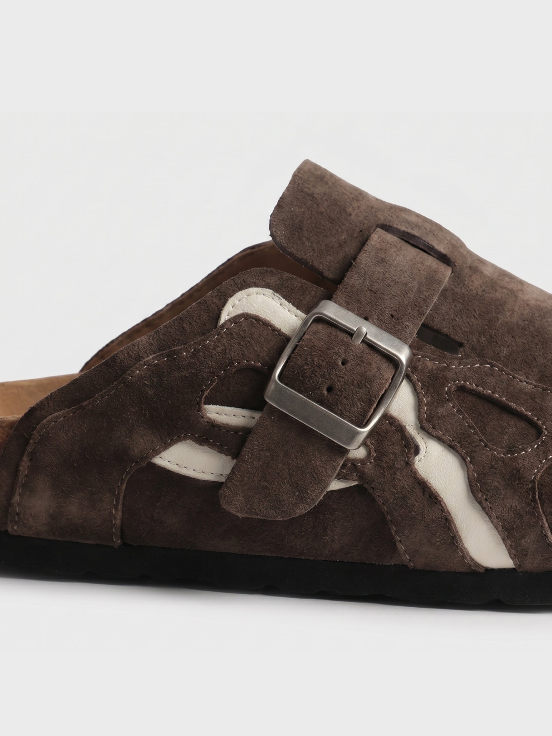 Faliste chodaki -DCRB Wavey Clogs - Mocha