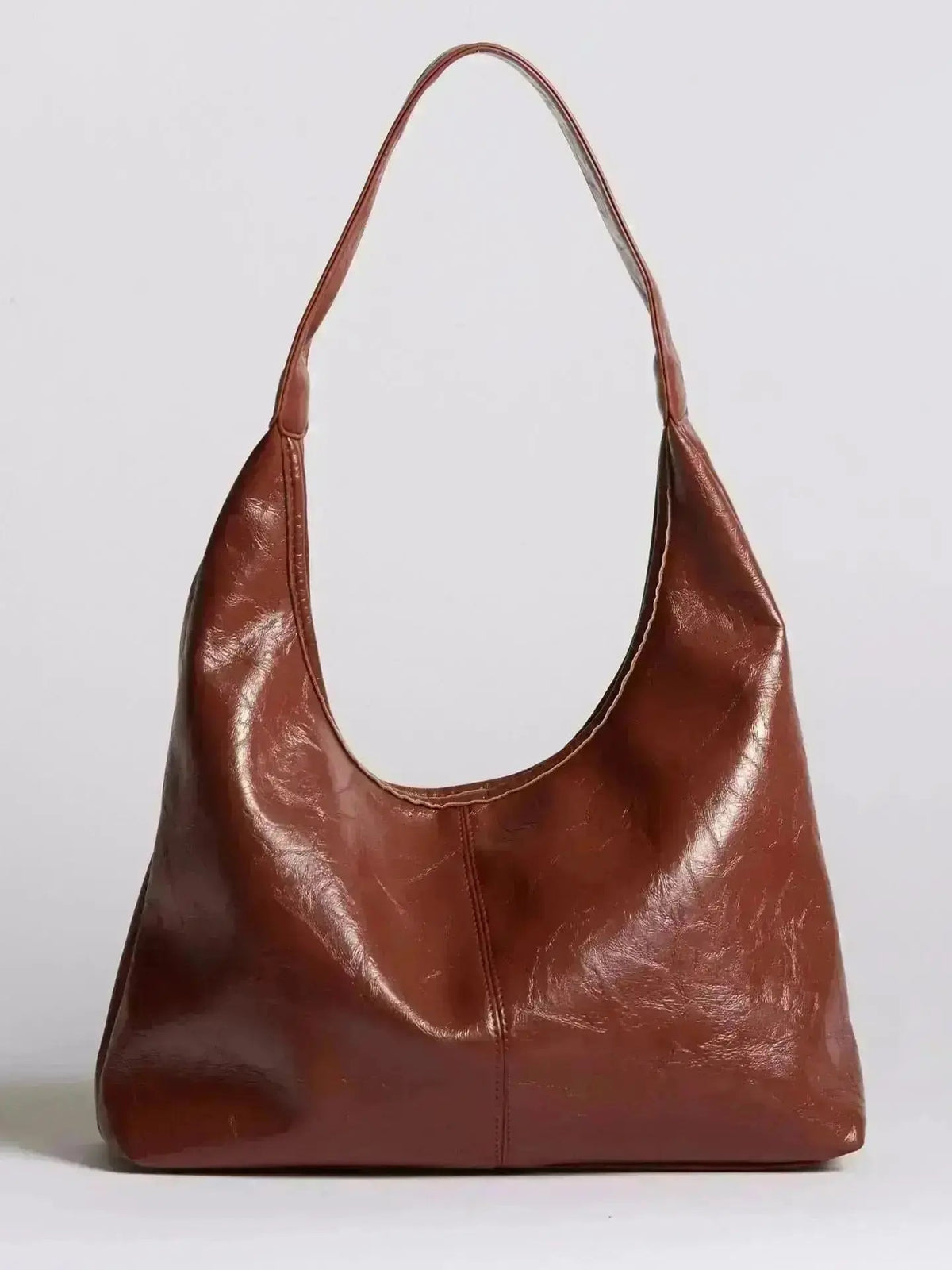 SKARLET | Postarzana Skórzana Torba Shopper