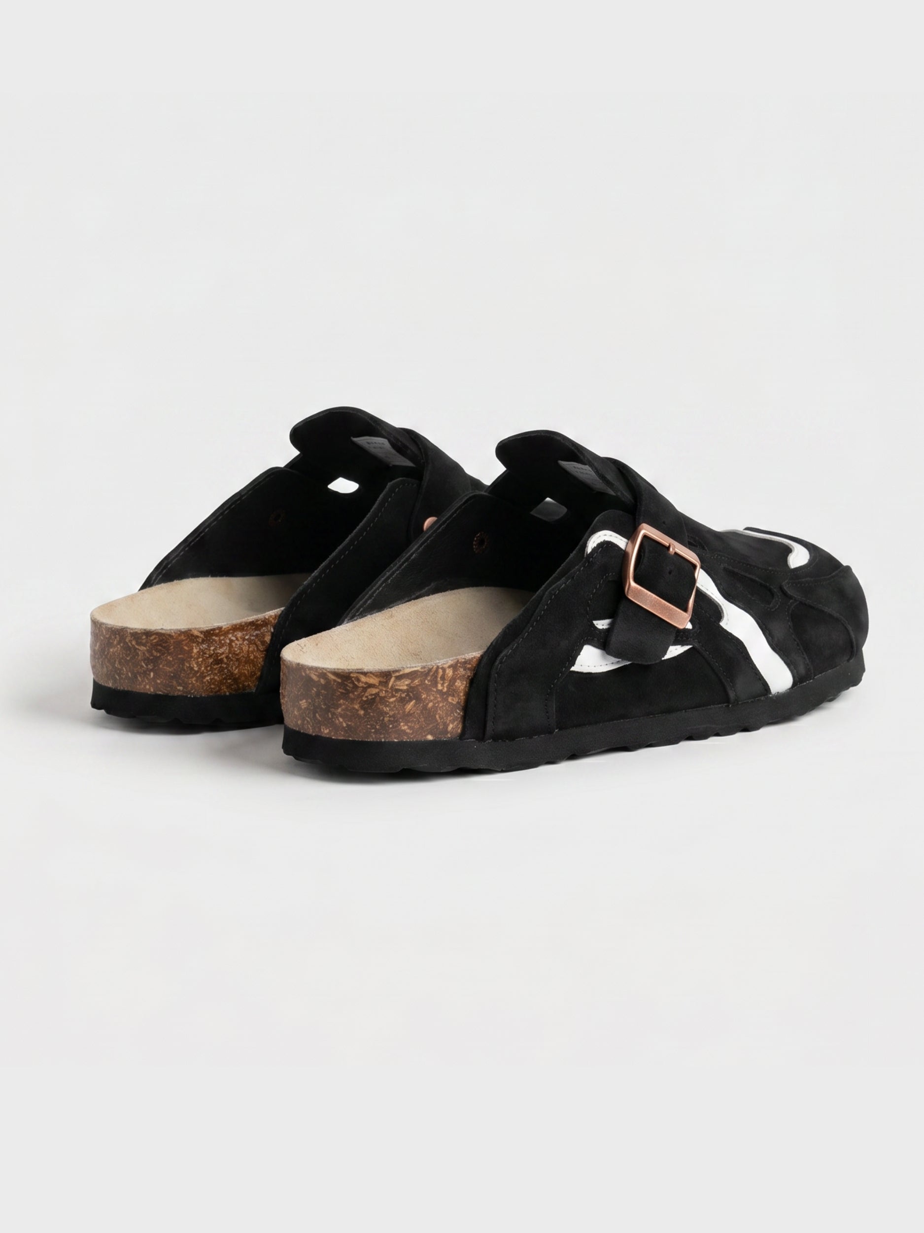 Faliste chodaki - DCRB Wavey Clogs - Black