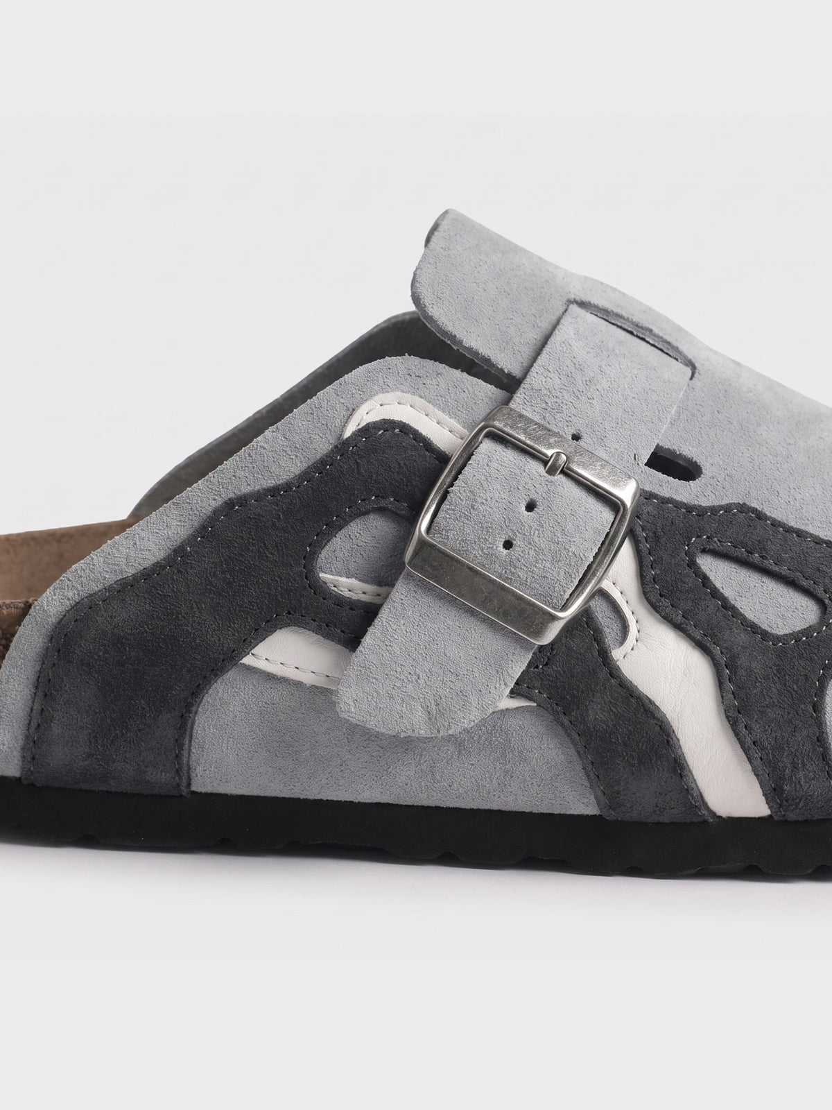 Faliste chodaki - DCRB Wavey Clogs - Ash Grey