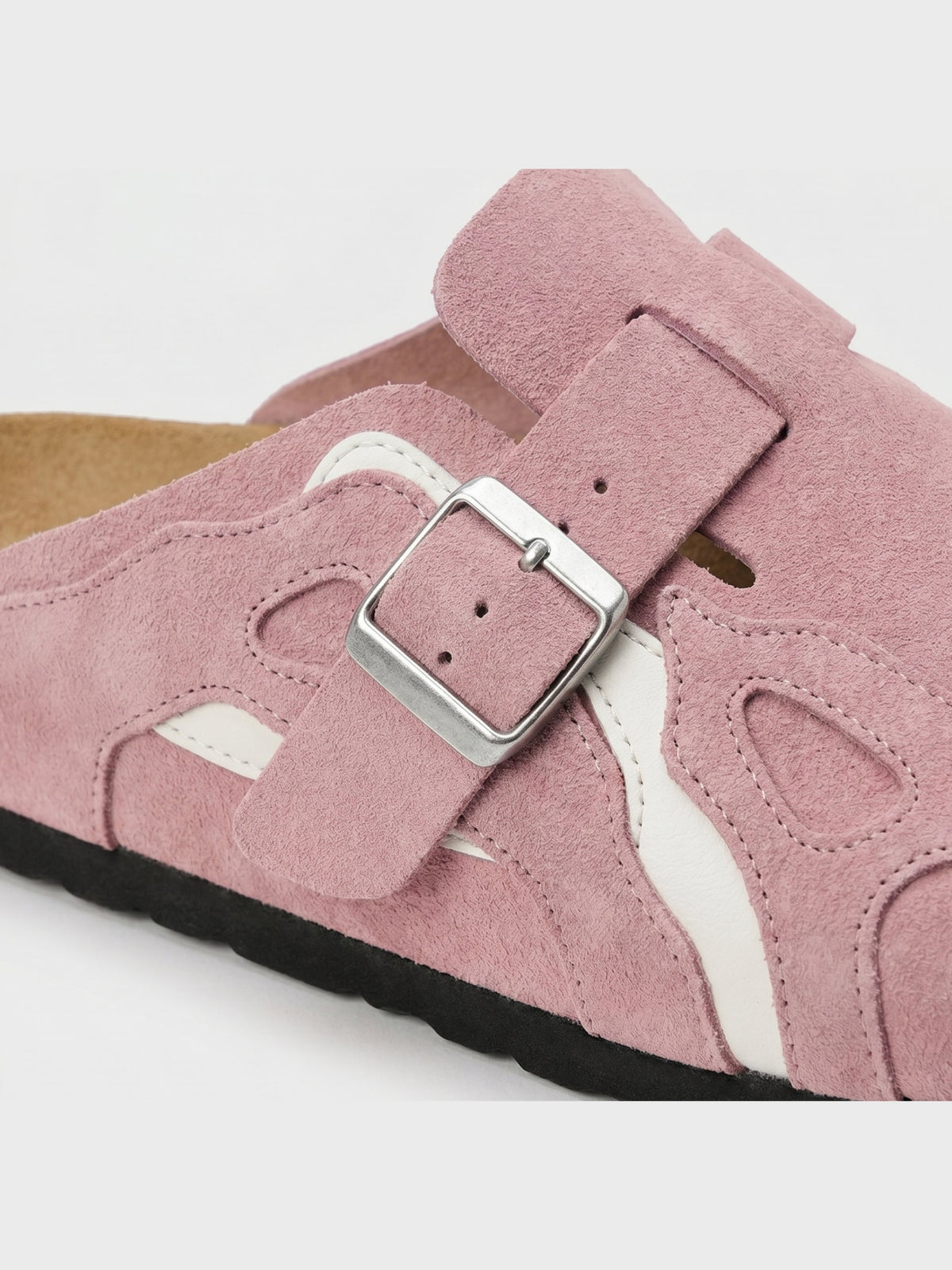 Faliste chodaki - DCRB Wavey Clogs - Dusty Pink