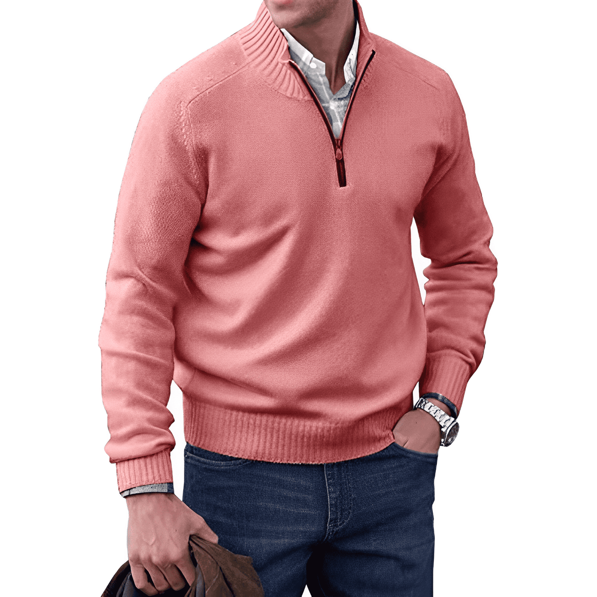 Modern Zip Sweater