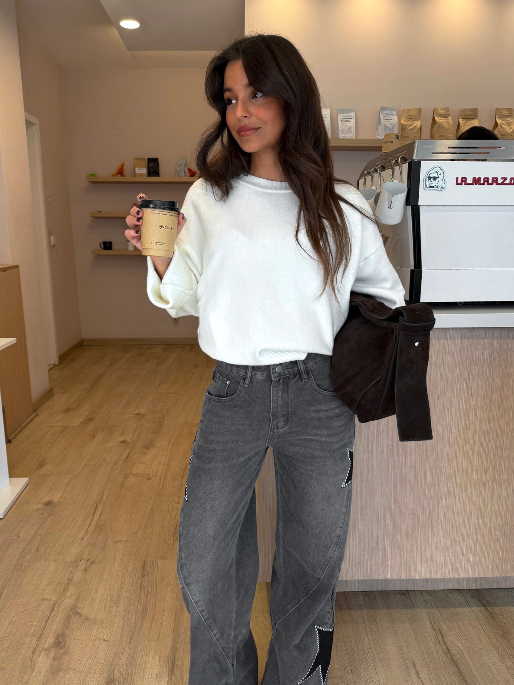 Jeansy Star Denim w kolorze szarym