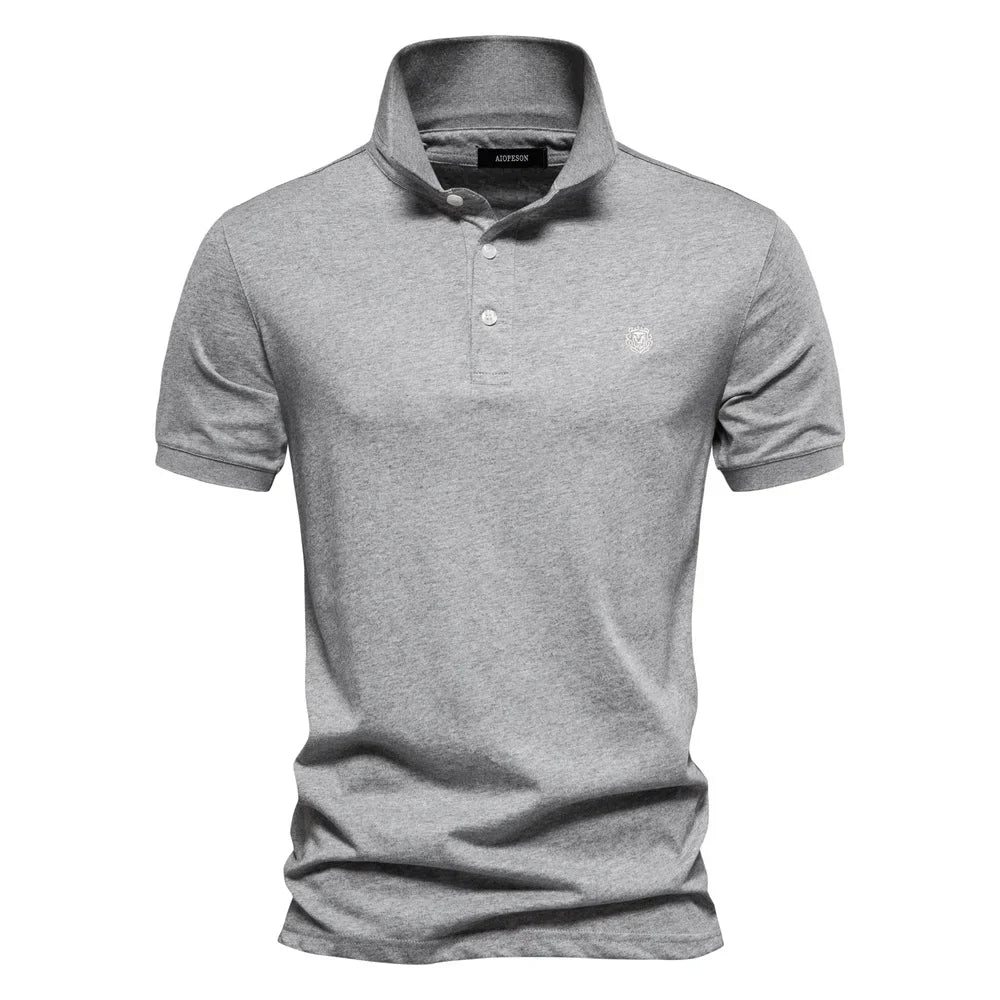 Stylowa bawełniana koszulka polo